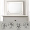 Laveda - Mirror With LED - White - Image 5