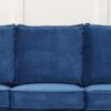 Plush Comfort Sofa - Space Blue - Image 5