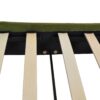 Aspen - Queen Vertical Tufted Modern Headboard Platform Bed Set - Olive Green - Image 12
