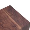 Luxurious Design Wood Grain Coffee Table Perfect Living Room Accent - Walnut - Image 7
