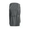 Shield - Patio Outdoor Bbq Grill Cover Durable Weather Resistant Fabric - Dark Gray - Image 6