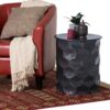 Whitney - Metal Storage Side Table - Antique Bronze - Image 7
