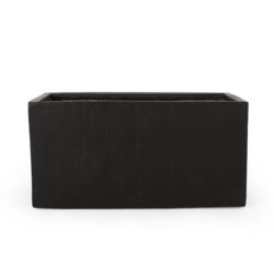 Modern Outdoor Planter - Black