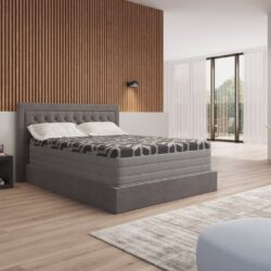 14" Full Smooth Top Foam, Ultra Plush Mattress - Black