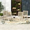 Cordoba - Dining Chair (Set of 2) Comfortable Armless Chairs - Beige - Image 17