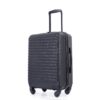 20" Carry On Luggage Lightweight Suitcase, Spinner Wheels - Black - Image 8