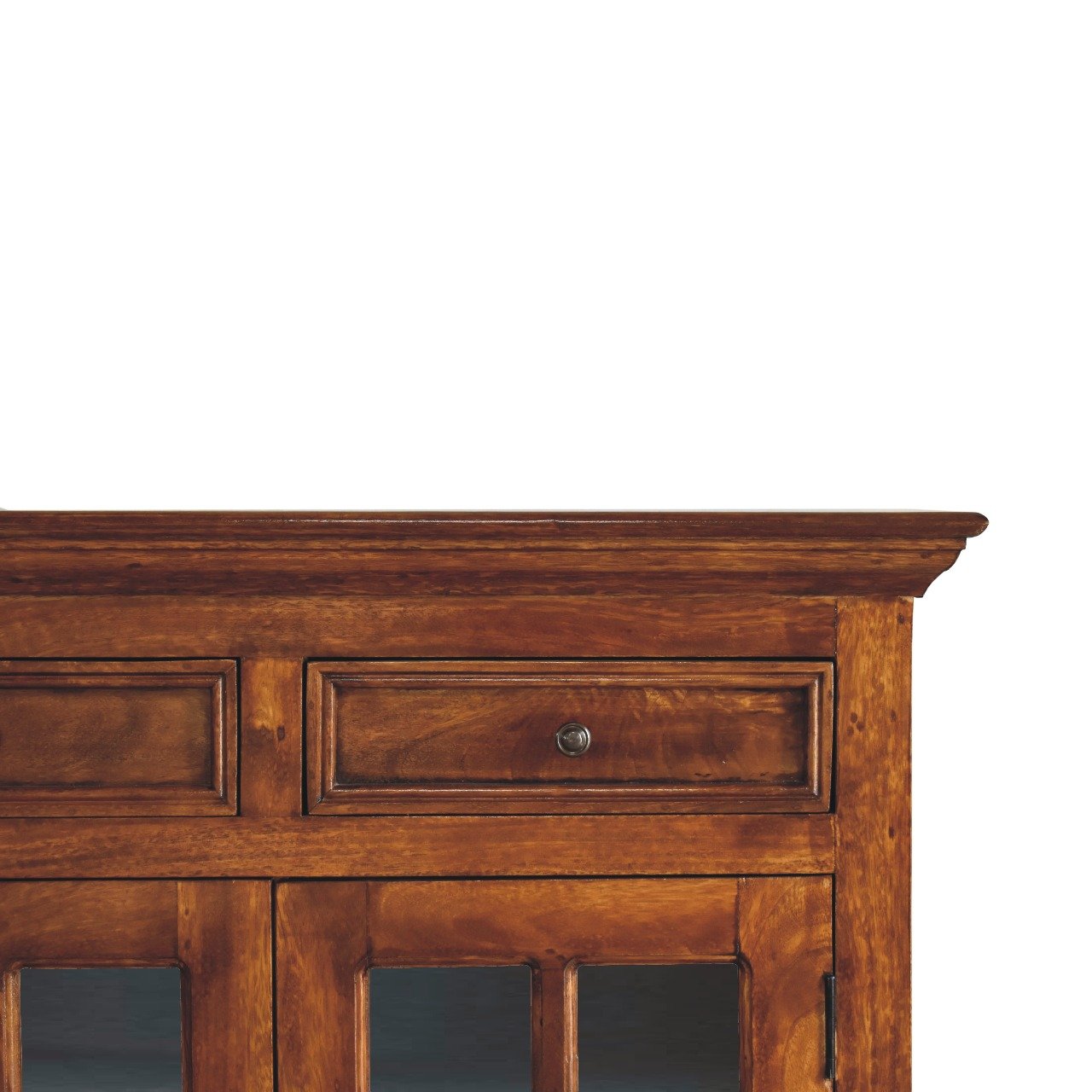 Large Glazed Sideboard - Chestnut - Image 4