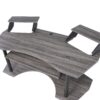 Eleazar - Music Recording Studio Desk Wood - Black Oak - Image 9