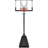 Portable Basketball Hoop Basketball System 8-10Ft Height Adjustable For Youth Adults LED Basketball Hoop Lights, Colorful Lights, Waterproof, Super Bright To Play At Night Outdoors, Good Gift For Kids - Black - Image 11