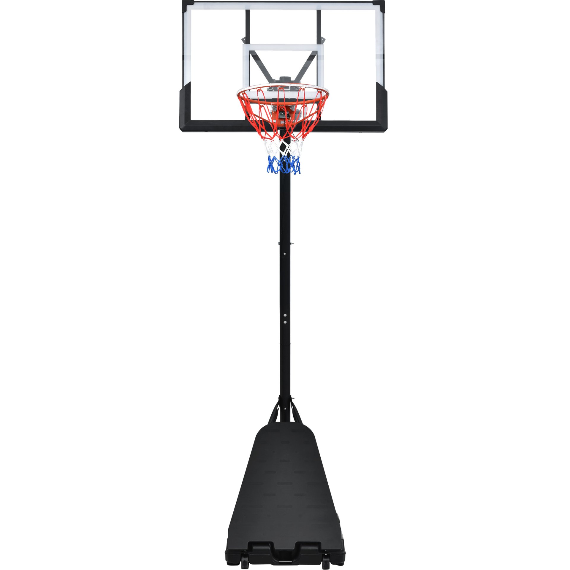 Portable Basketball Hoop Basketball System 8-10Ft Height Adjustable For Youth Adults LED Basketball Hoop Lights, Colorful Lights, Waterproof, Super Bright To Play At Night Outdoors, Good Gift For Kids - Black - Image 11