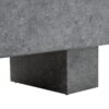 Modern Simple Texture Coffee Table With Spacious Top And Sturdy Legs - Gray - Image 7