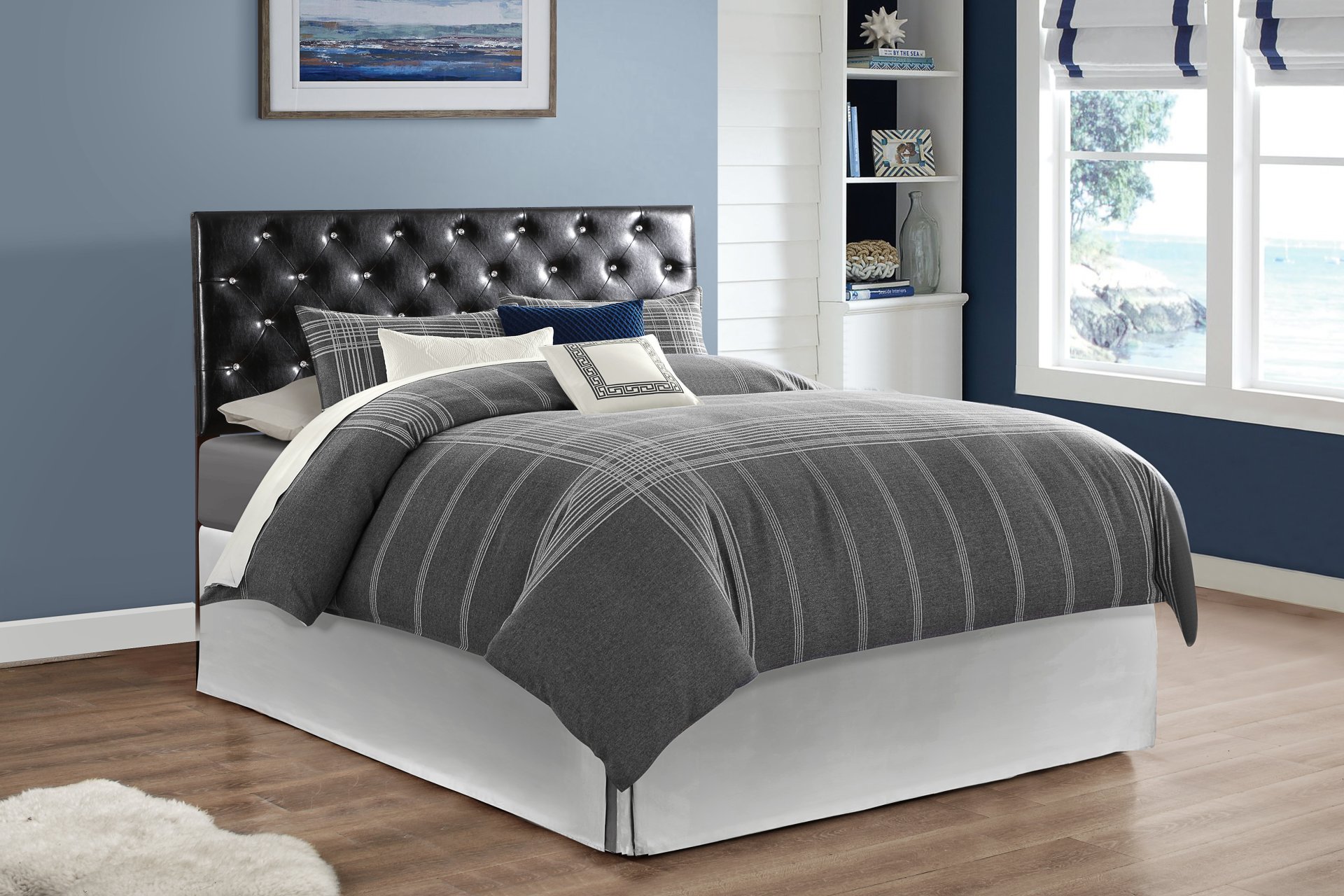 Super Nova - King Headboard - Black - Image 5