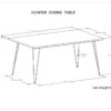 Hunter - Dining Table - Umber Brown - Image 14