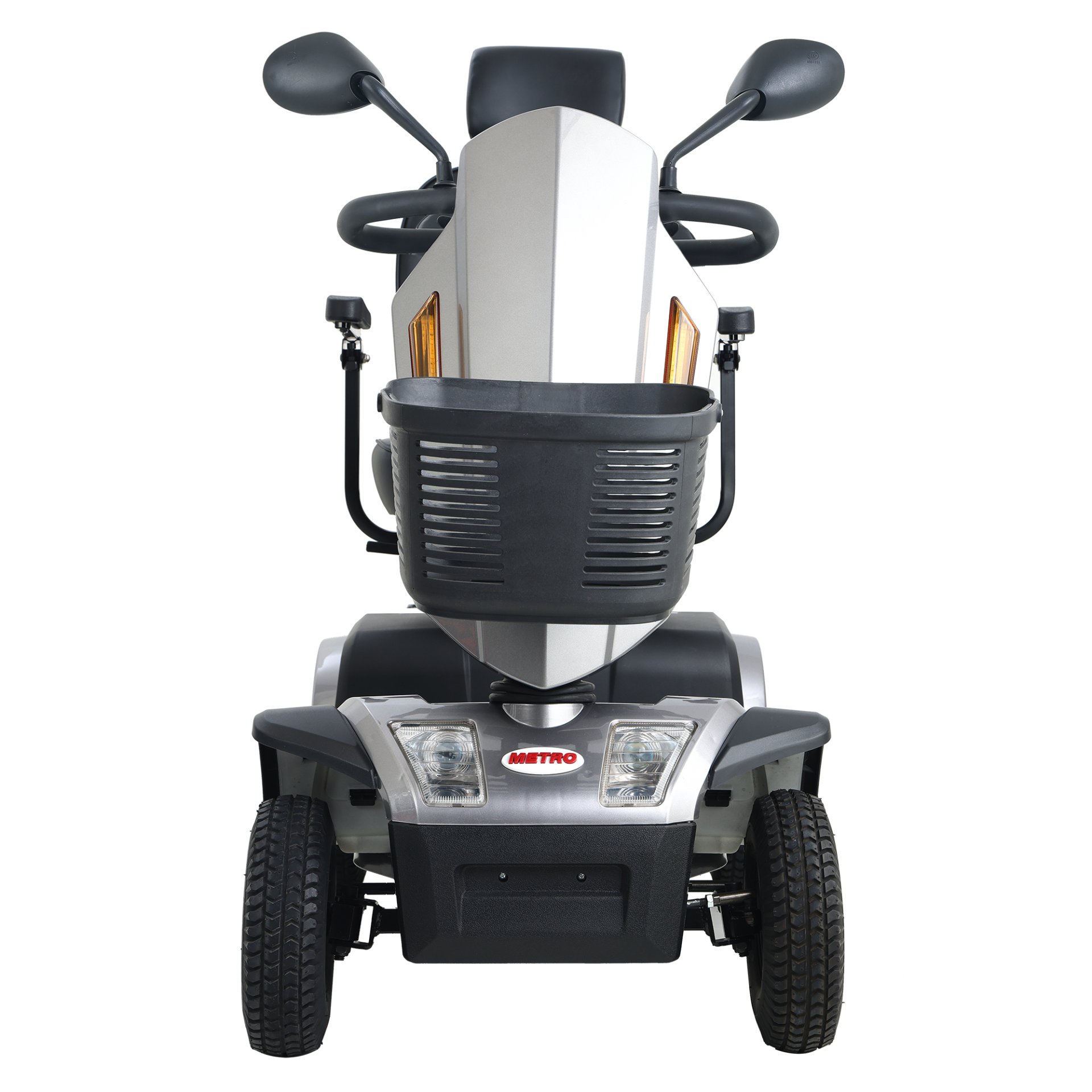S500-Heavy Duty Mobility Scooter - Gray - Image 2