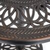 Phoebe - Outdoor Cast Bar Table - Black - Image 9