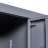 3 Door Lockers With Lock For Home, Gym, Office, School, And Garage - Gray - Image 18