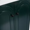 Modern Freestanding Bathroom Vanity With 2 Soft Close Cabinet Doors Excluding Sink - Dark Green - Image 14