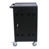 Mobile Charging Cart And Cabinet For Tablets Laptops 32-Device - Matt Black - Image 6