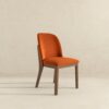 Kaitlyn - Dining Chair (Set of 2) - Brown / Burnt Orange - Image 6