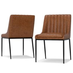 Melody - Dining Chair (Set of 2) - Brown