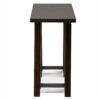 Sawhorse - Console Sofa Table - Dark Chestnut Brown - Image 2