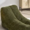 Creative Bean Bag Sofa Chair With High Quality Sponge Filling - Olive Green - Image 9