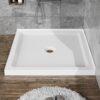 Anti Slip Double Threshold Shower Base - White - Image 2