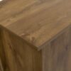 Modern Transitional 3 Shelf Open Storage 70" TV Stand For 80" TVs - Barnwood - Image 3