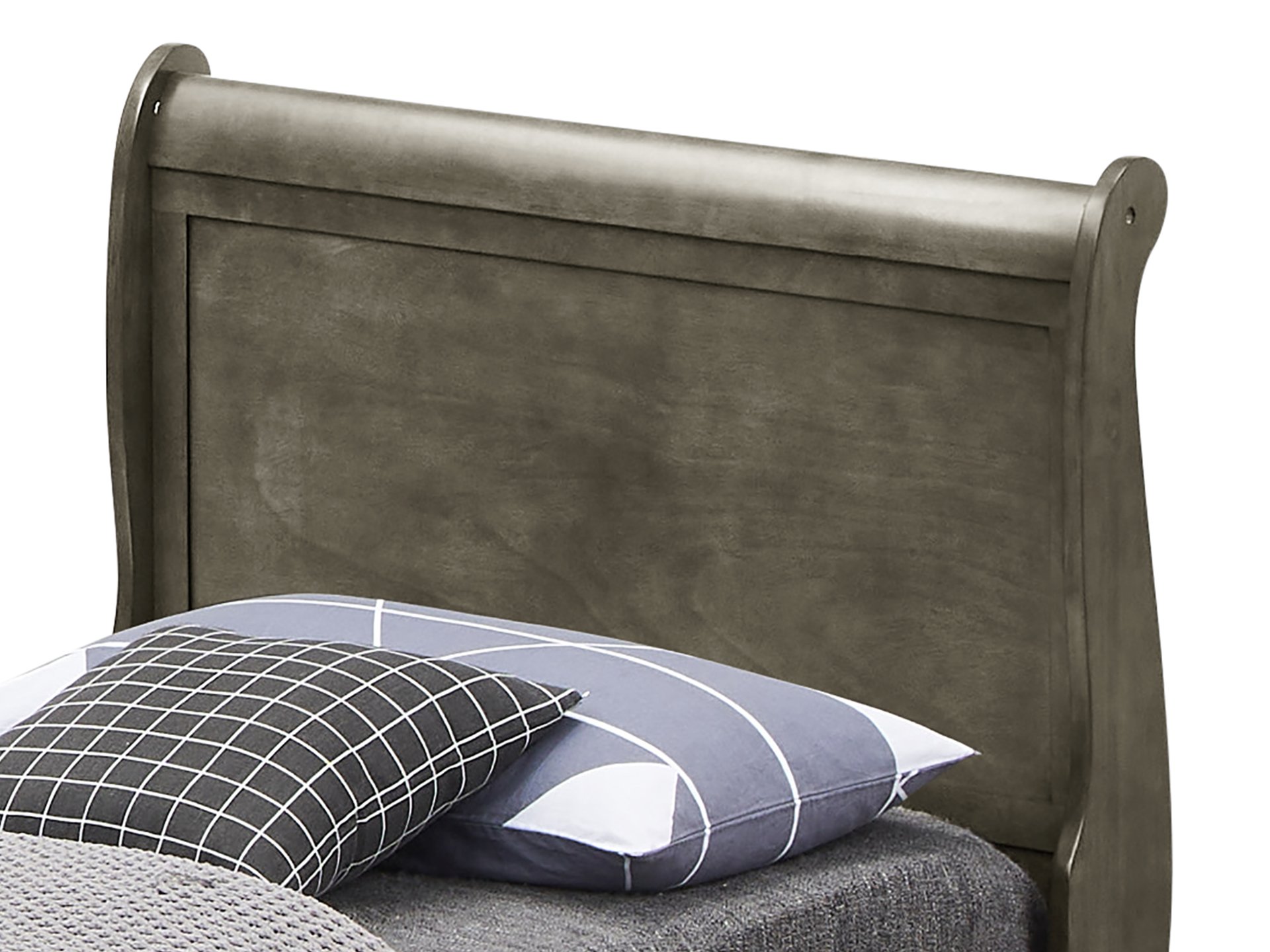 Louis Phillipe - King Elegant Storage Bed - Gray - Image 4