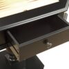 Bishop - Reversible Chess Checker Game Table With Game Tray (Chess Fingures Not Included) - Black - Image 6