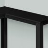 Corner Accent Console Table For Entryway, Transitional - Black - Image 2