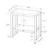 Accent Table, Side Industrial - Gray - Image 12