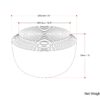 Timmons - Cast Aluminum Coffee Table - Brown - Image 9