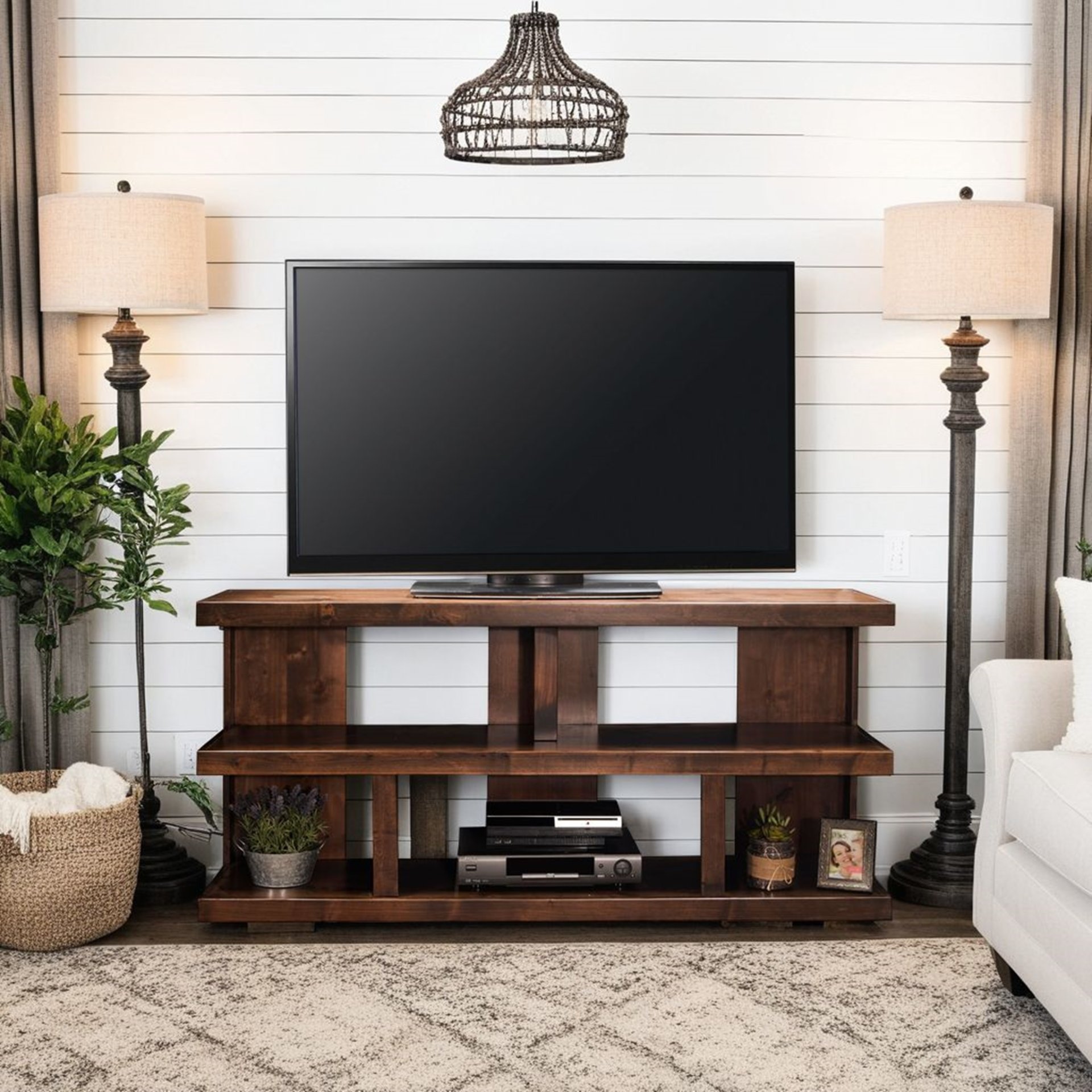 Sausalito - TV Stand Console For TVs Up To 70" - Whiskey - Image 2