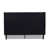 Aspen - Queen Vertical Tufted Headboard Platform Bed Set - Anthracite Black - Image 14