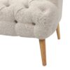 Comfy 3 Seat Sofa With Wooden Legs, For Living Room And Study - Beige - Image 12