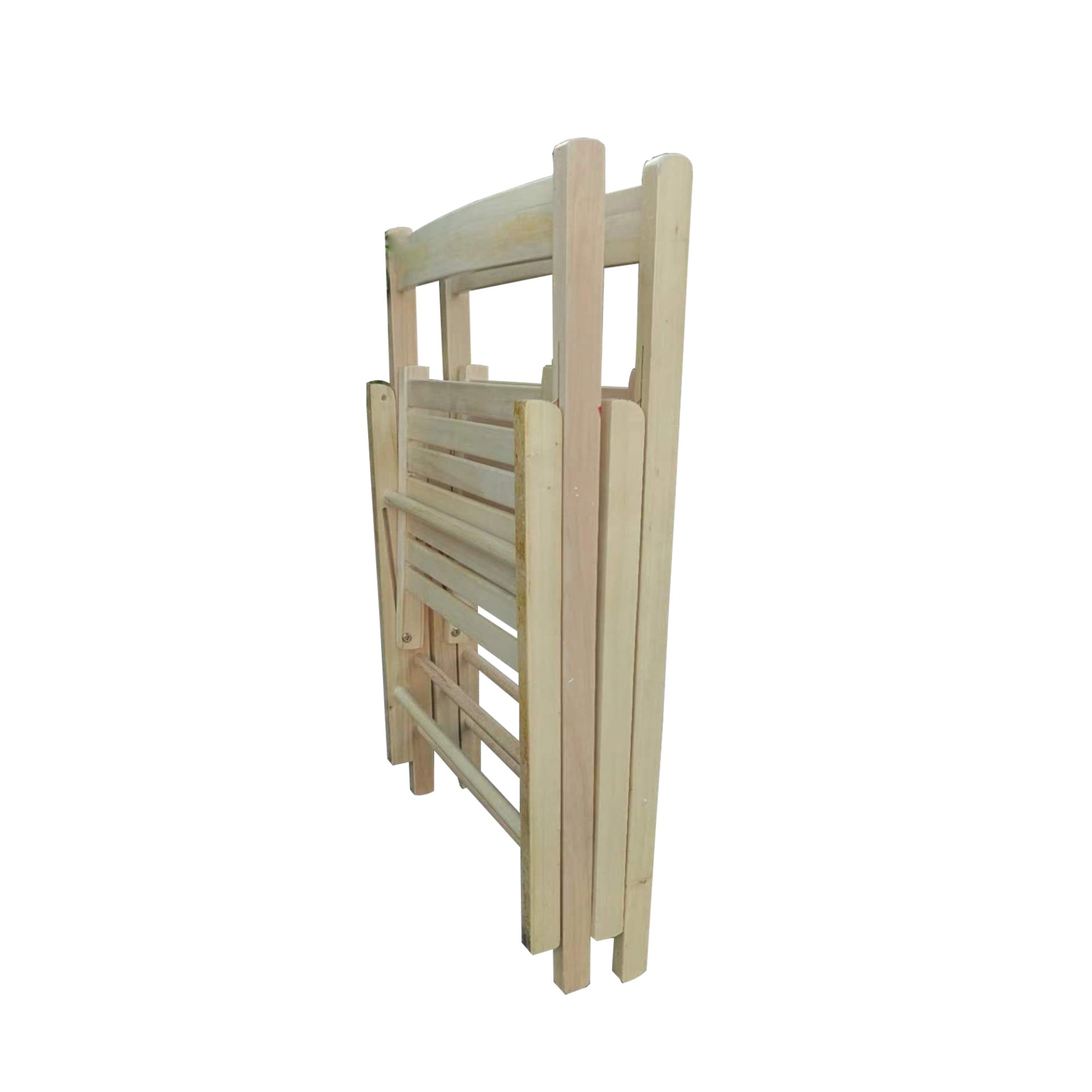 Folding Chair, Foldable Style (Set of 2) - Natural - Image 7