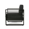 Maya Bay - Club Chair Modern Outdoor Seating - Dark Gray - Image 6