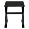Accent End Table, Square, Transitional - Black - Image 3