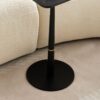 Modern Square Coffee Table And Computer Desk - Black / Gold - Image 8