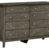 Elegant Casual Dresser - Gray - Image 2