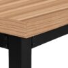 Computer Desk, Home Office, Standing, Adjustable, Laptop, Contemporary & Modern - Brown - Image 7