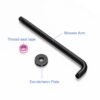 Oil Rubbed Bronze 16" Shower Arm With Flange, Stainless Steel, For Rain Shower Heads - Oil-Rubbed Bronze - Image 9