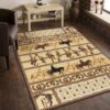 Tribes - 2' X 3' Southwest Area Rug - Beige, Polyester - Image 2