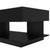 Extendable Coffee Table, Multifunctional Adjustable Coffee Table With Hidden Storage Space For Living Room - Black - Image 10