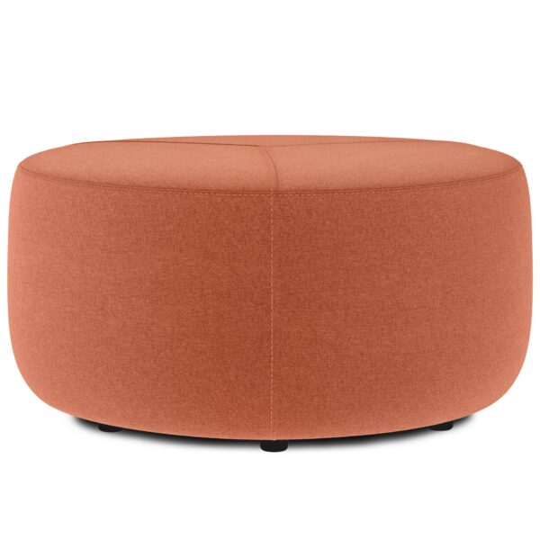 Moore - Large Ottoman - Dusty Orange