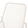 Kincaid - Stackable Iron Chair Outdoor Seating - Matte White - Image 13