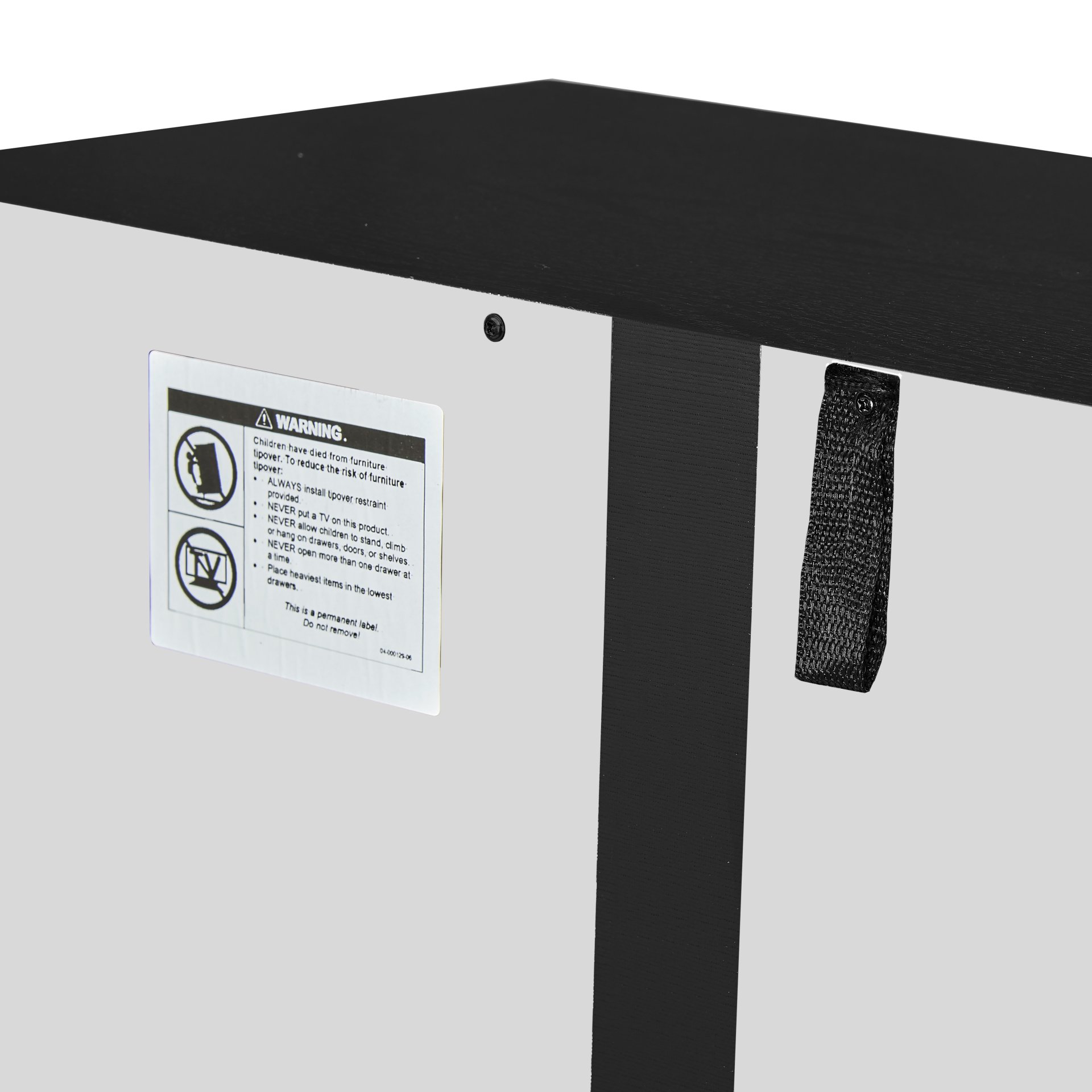 Tall Storage Cabinet With 8 Doors And 4 Shelves, Wall Storage Cabinet For Living Room, Kitchen, Office, Bedroom, Bathroom - White - Image 11