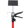 Adjustable Support Pole System Steel For Drywall And Cabinet Installation, Extends 45 To 114" With Carry Bag - Black / Red - Image 7