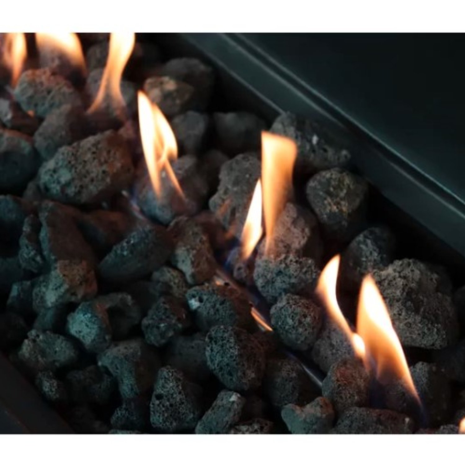 Propane / Gas Outdoor Fire Pit Table - Charcoal - Image 6